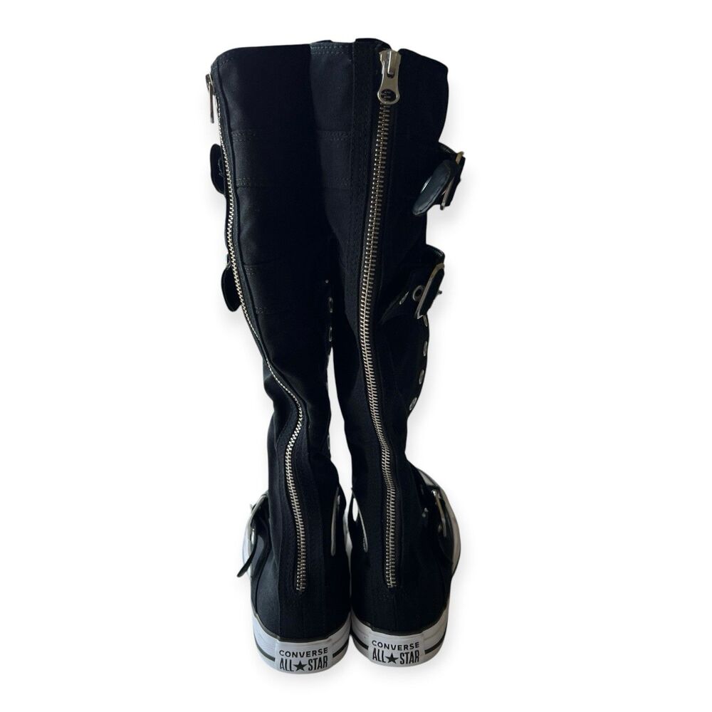 New Chuck Taylor All Star XX-Hi Knee High Converse Boots Womens 8 Straps Buckles - Picture 2 of 13